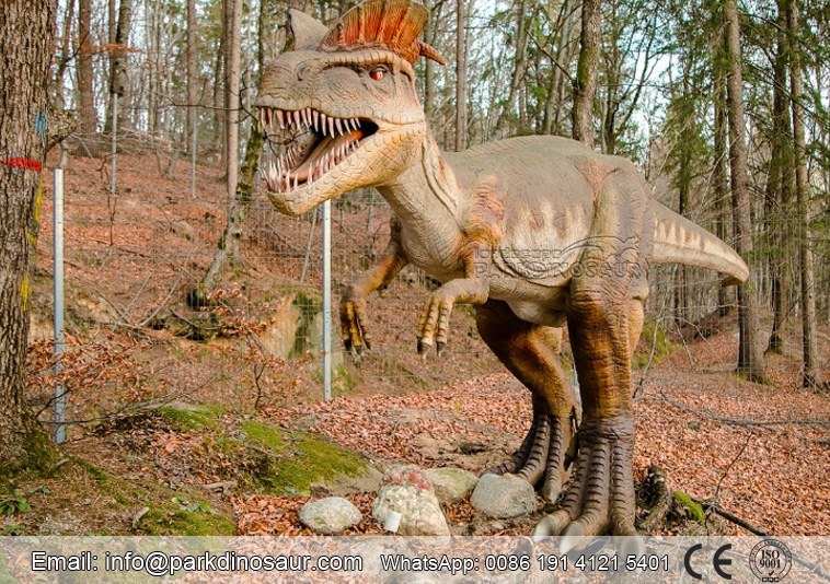 /Dilophosaurusdinosaurio de tamaño real realista 
